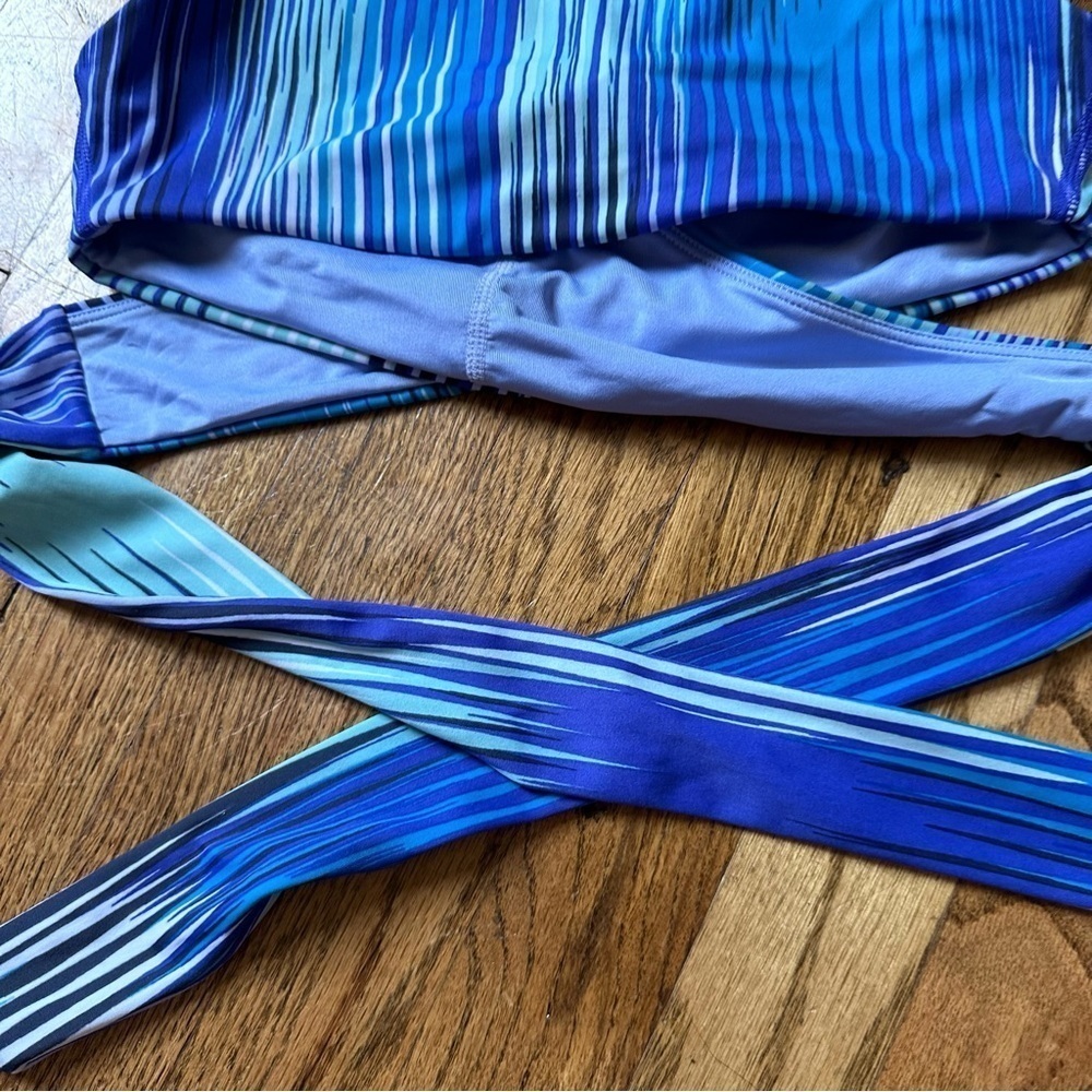 Athleta Ibiza Convertible Bikini Wrap Top Sz XS - Picture 4 of 9